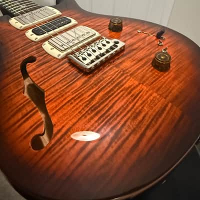 PRS SE Special Semi-Hollow 2025 - Present - Orange Tiger Smokeburst image 8