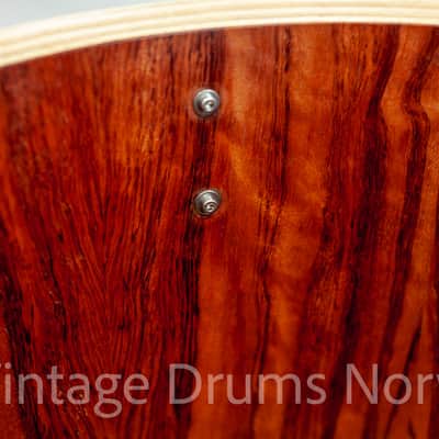 Rare Sonor Signature African Bubinga Heavy HLFT 18 – 18x19 Floor Tom – 1980s image 14