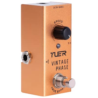 YUER Vintage Phase Electric Guitar Effects Pedal True Bypass ✅New image 3