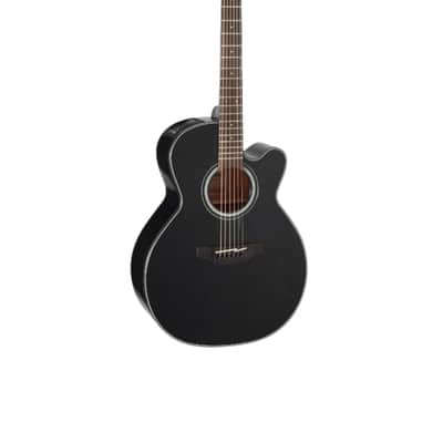 Takamine G Series GN30CE-BLK NEX Cutaway Acoustic-Electric Guitar Gloss Black image 1