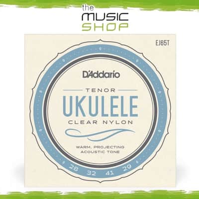 D'Addario Pro-Arte' Clear Nylon Tenor Ukulele Strings - EJ65T image 1