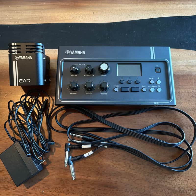 Yamaha EAD10 Drum Module with Mic and Trigger Pickup 2018 - Present - Black image 1