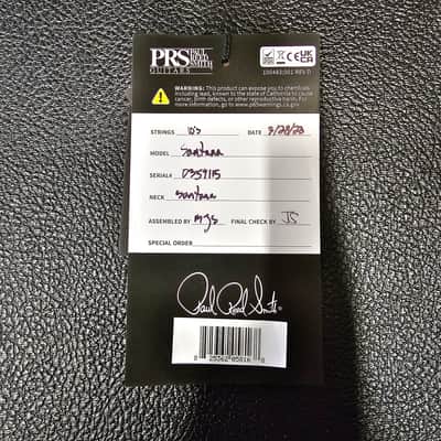 Paul Reed Smith Santana Retro - Tobacco Wrap Burst - 23 0359115 image 12