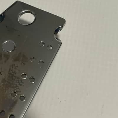 2000's Japan Jackson Licensed JT-580 Floyd Rose Tremolo Bridge Chrome Base Plate image 11