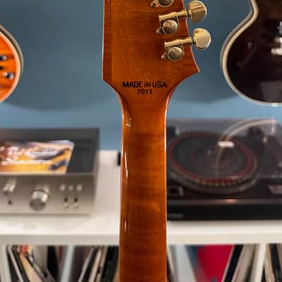 Gibson ES-195 2013 - Trans Amber image 11