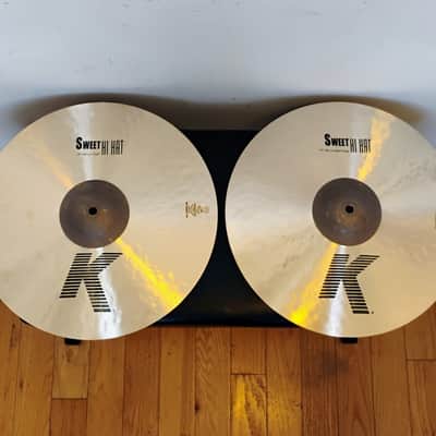 Zildjian 15" K Series Sweet Hi-Hat Cymbals (Pair) - 2018 - Present - Traditional Finish image 16