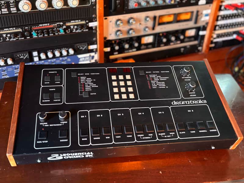 Sequential Circuits DrumTraks 12-Voice Drum Machine 1984 image 1