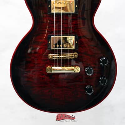 Gibson Les Paul Custom Red Widow - Gold Hardware LPC-RWGH image 1