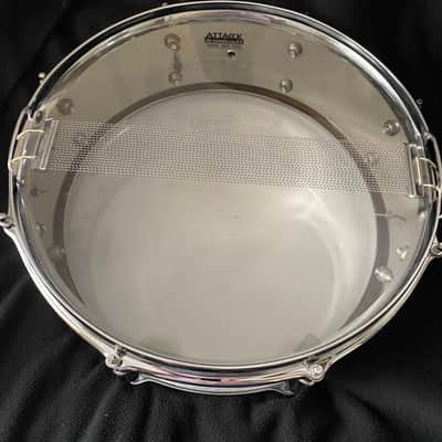 Slingerland No. 141 Festival Model 5x14" 8-Lug Chrome Over Steel Snare Drum with Rapid Strainer 1973 - 1979 - Chrome image 10