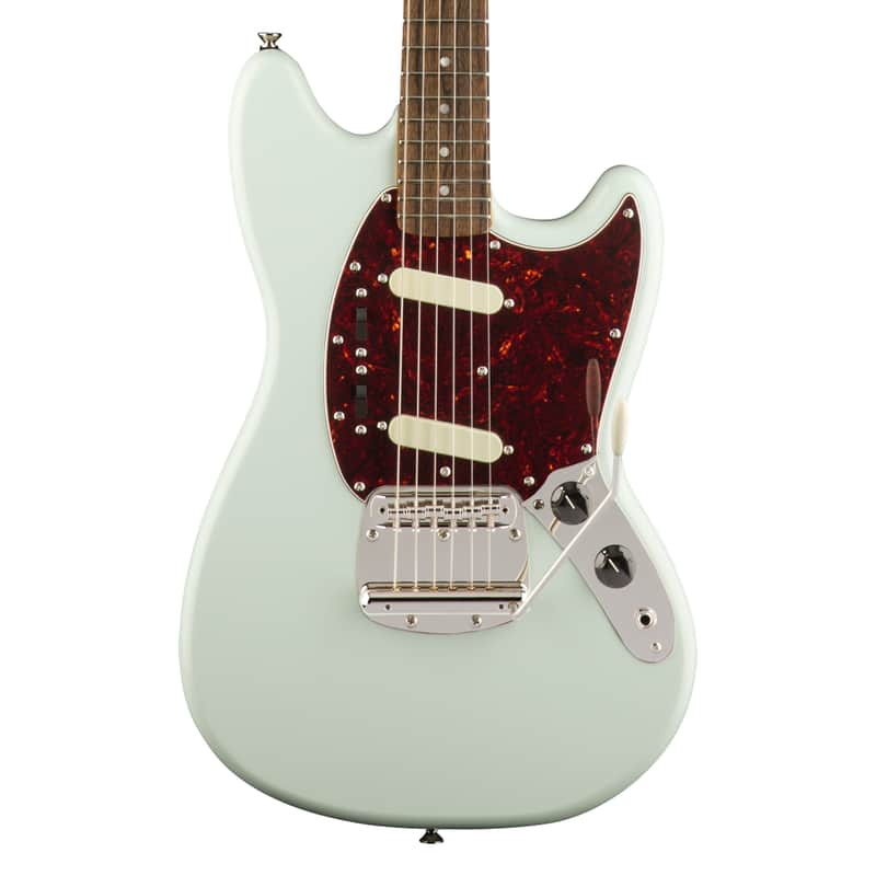 Used Squier Classic Vibe '60s Mustang - Sonic Blue w/ Laurel FB image 1