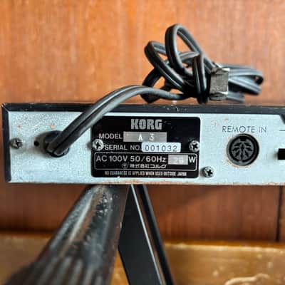 KORG  A3 PERFORMANCE SIGNAL PROCESSOR multi effect NEW INTERNAL BATTERY image 7