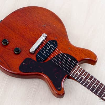 1959 Gibson Les Paul Junior Double Cut Cherry Vintage Guitar w/ Case image 8