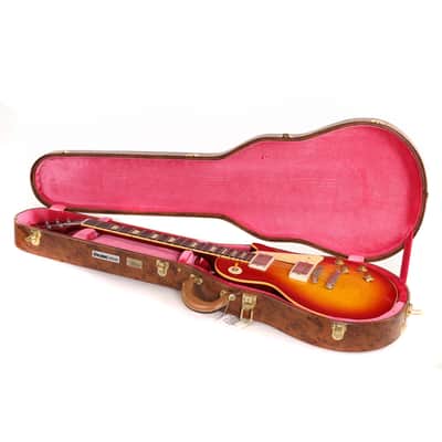 Gibson Custom Shop 1958 Les Paul Reissue Washed Cherry Sunburst VOS image 13