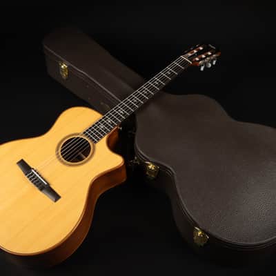 2018 Taylor 714ce-N - Natural | USA All Solid Grand Auditorium Crossover Classical Guitar Nylon Cutaway Pickup | OHSC image 25