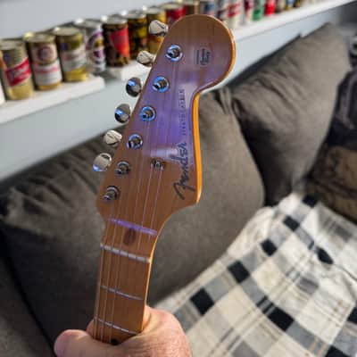 Fender American Original 50s Stratocaster guitar Aztec gold image 20