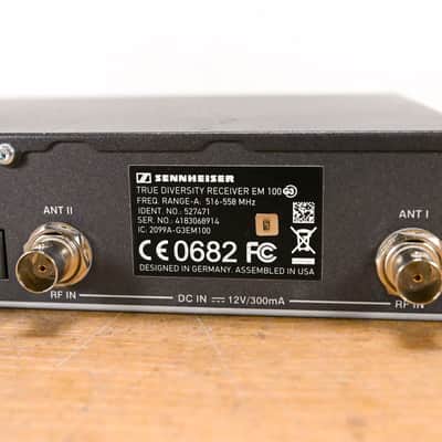 Sennheiser ew 100 G3 Handheld Wireless System A Range - NO POWER SUPPLY CG015YR image 8