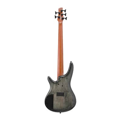 Ibanez SR605E SR 5 String Bass Guitar, Black Stained Burst image 4