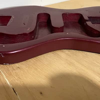 1960s 70s Teisco Zenta Top Twenty Electric Guitar Body Japan Resprayed Kawai image 10