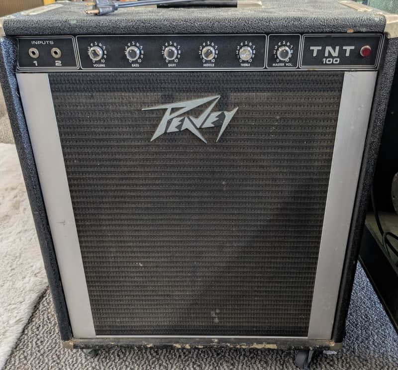 Vintage Peavey TNT 100 Bass Combo Amp (Made in USA) image 1