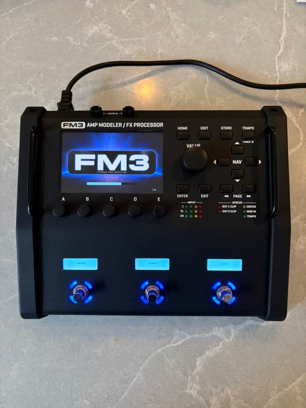 Fractal Audio FM3 Amp Modeler / FX Processor 2020 - 2022 - Black
