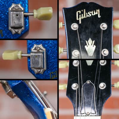 Gibson Custom Shop Les Paul SG Standard Blue Sparkle 2008 w/OHSC image 12