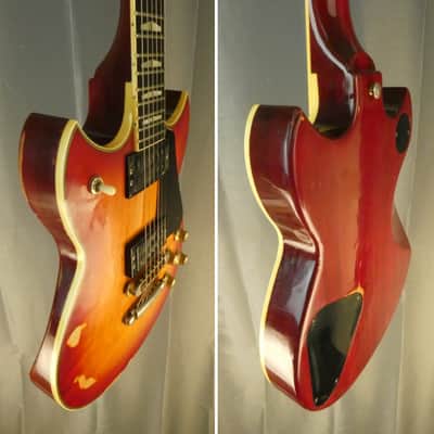 YAMAHA SG1000 'Relic' 1980s - CSB cherry sunburst - Japan Import image 6