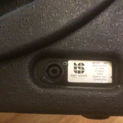 Logic systems LM8 Passive Stage Monitor - Black image 4
