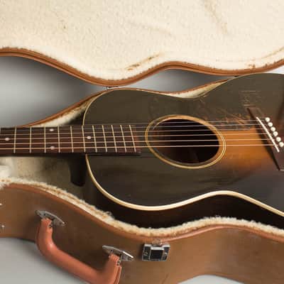 Gibson L-1 Flat Top Acoustic Guitar (1934), ser. #928, hard shell case. image 14