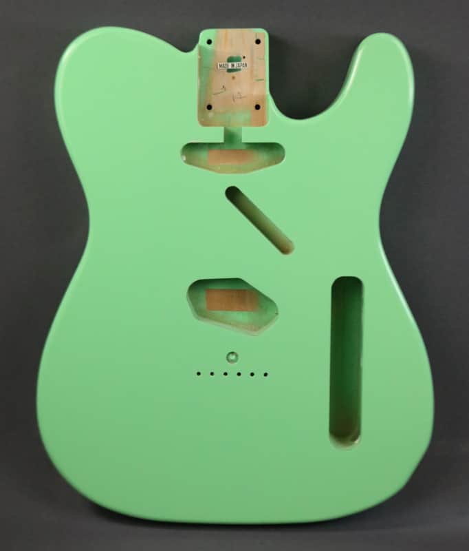 USED Allparts Replacement Body for Telecaster - Seafoam Green image 1