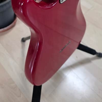 1981 Fender LEAD I Ash Body Light Relic Wine Red Transparent American Vintage 80s Custom Seymour Duncan JB Humbucker Single HS Hardtail USA '54 1954 Stratocaster headstock II Deluxe Case image 20