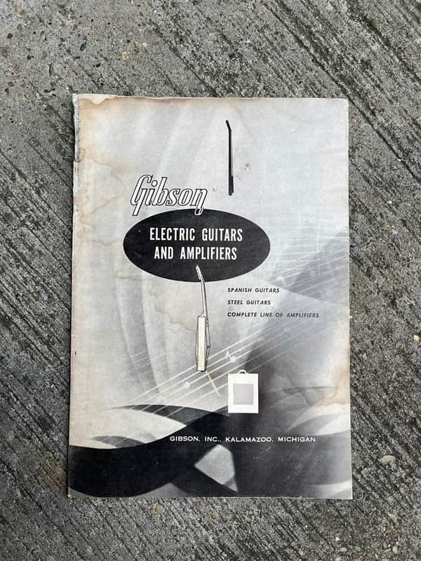 Gibson Guitar & Amplifier Catalogue 1956 image 1
