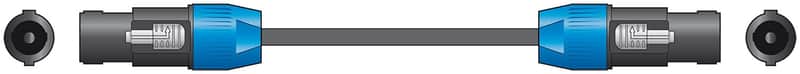 AVSL Citronic Classic Speaker Lead - 1.5m Classic