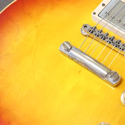 2007 Gibson Custom 1958 Les Paul Standard Reissue Electric Guitar LPR8 Cherry Sunburst + COA & Gibson Case image 7