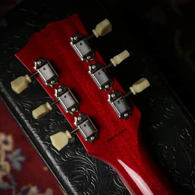 Tokai Japanese UES-158 Quilted Maple Semi Hollow Cherry Red image 17