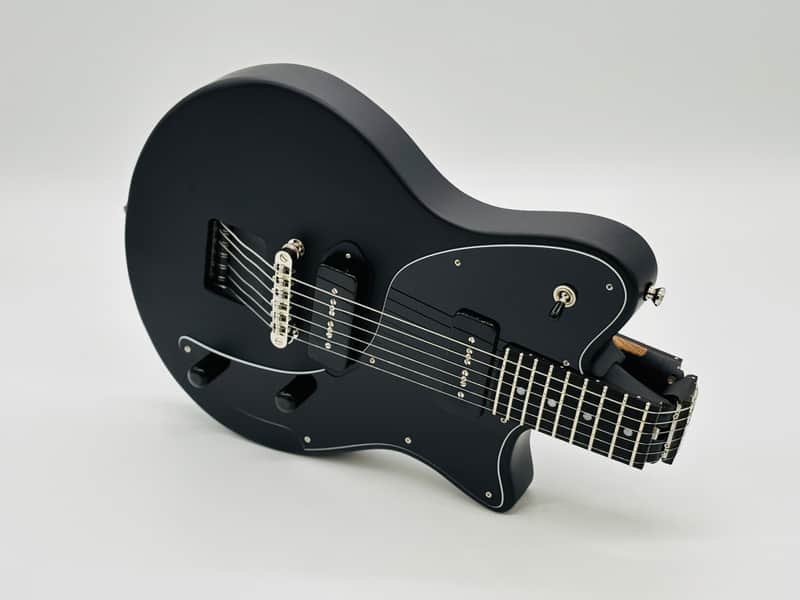 Ciari Travel Guitars Ascender P-90 Duo 2026 Jet Black with Free Backpack! image 1