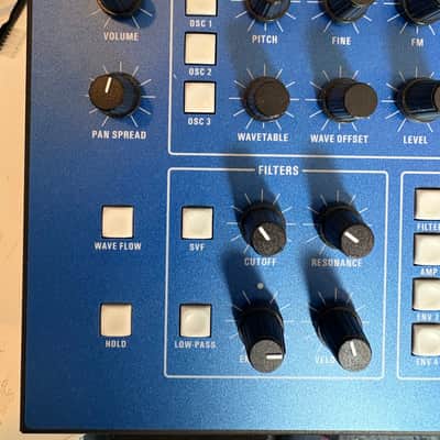 Groove Synthesis 3rd Wave 8M 8-Voice Desktop Synthesizer 2025 - Present - Blue image 5
