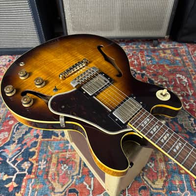 Greco SV800S Super View Semi Hollowbody ES339 Style Maxon PU2 Fujigen 1979 image 9