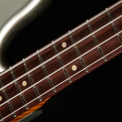 Fender Custom Shop Eddie's Exclusive 1964 Precision Bass Journeyman Relic - Inca Silver image 9