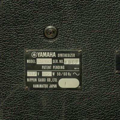 Yamaha CS-60 — 61-Key Polyphonic Synth with Aftertouch & Ribbon Controller image 11