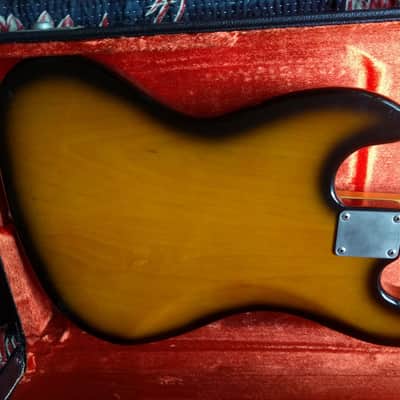Richie's Guitar Shop Jazz Bass Sunburst made mostly from Allparts Parts. image 5
