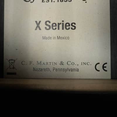 Martin GPC-X1E All Black HPL Grand Performance Cutaway Guitar w/Martin E1 Electronics #1604 image 4