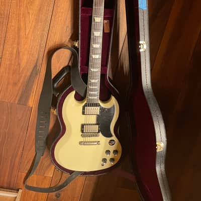 Gibson Les Paul Custom Shop VOS 2011 - Alpine White / Gibson SG / COA / Leather Strap / String Joy / Ernie Ball image 19