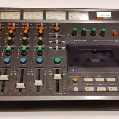 TASCAM 244 Portastudio 4-Track Cassette Recorder 1980 image 1