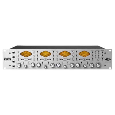 Universal Audio 4-710d 4-Channel Microphone Preamp 2010 - Present - SIlver image 1