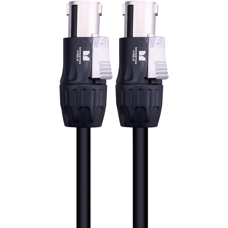 Monster Cable Prolink Studio Pro 2000 Speaker Cable with Speak-On Connectors Regular 10 ft. Black image 1