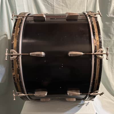 Slingerland Radio King Bass Drum 14x22 1940-1942 - Black Lacquer image 3