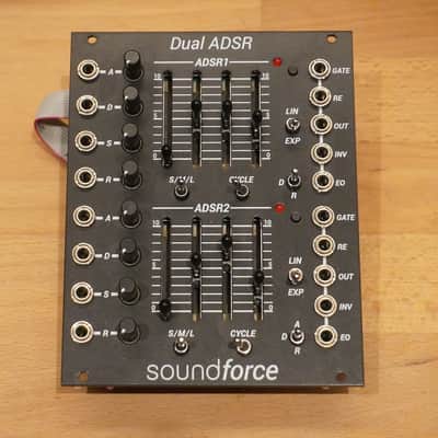 Soundforce Dual ADSR Envelope Generator - Black image 1