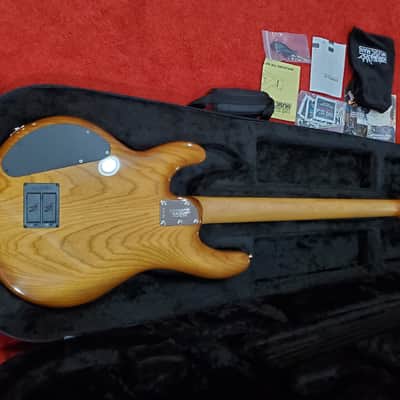 Ernie Ball Music Man Stingray Special 4 HH Hot Honey image 4