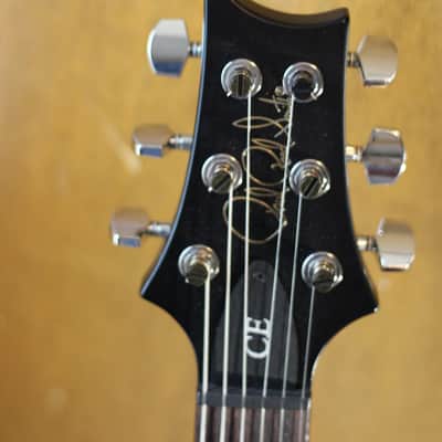 PRS USA CE 24 2021 - Charcoal Purpleburst Limited black satin neck image 15