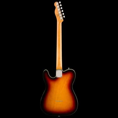 Squier Classic Vibe 60's Telecaster Custom Electric Guitar - 3-Tone Sunburst image 4